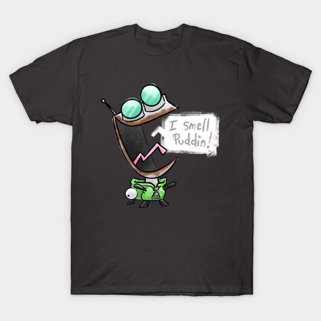 Crazy Robot T-Shirt by Xander13